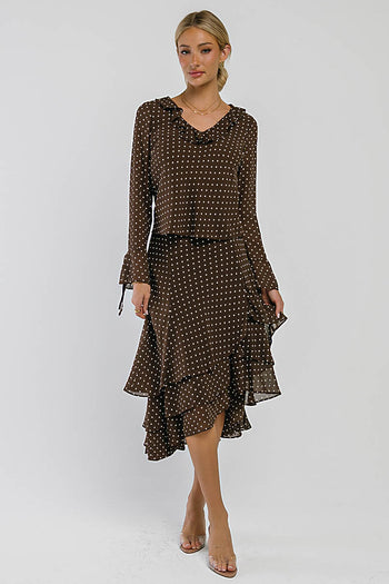 Luna Polka Dot Blouse