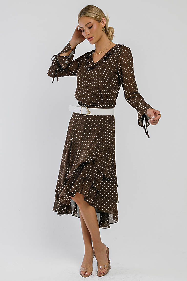 Luna Polka Dot Blouse
