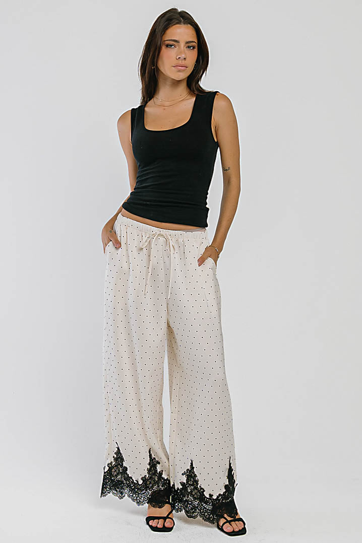 Sayla Tank Top in Black