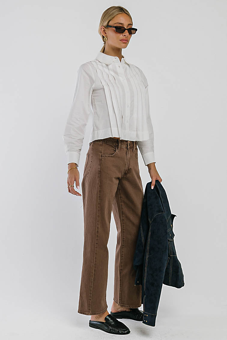 Sadie Pleated Top