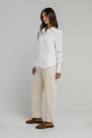 Lilah Button Up Top