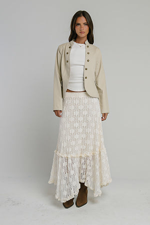 Jasmine Lace Maxi Skirt - FINAL SALE