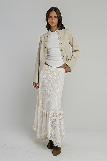 Jasmine Lace Maxi Skirt - FINAL SALE
