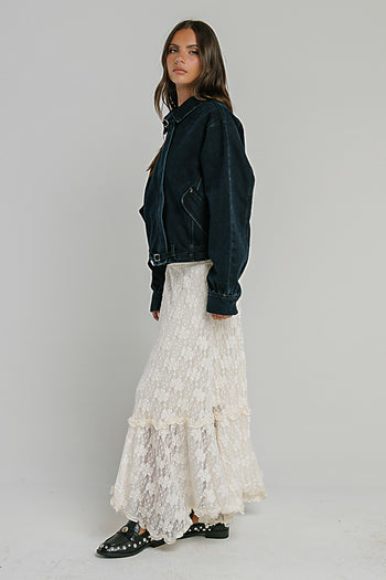 Gemma Collared Denim Jacket