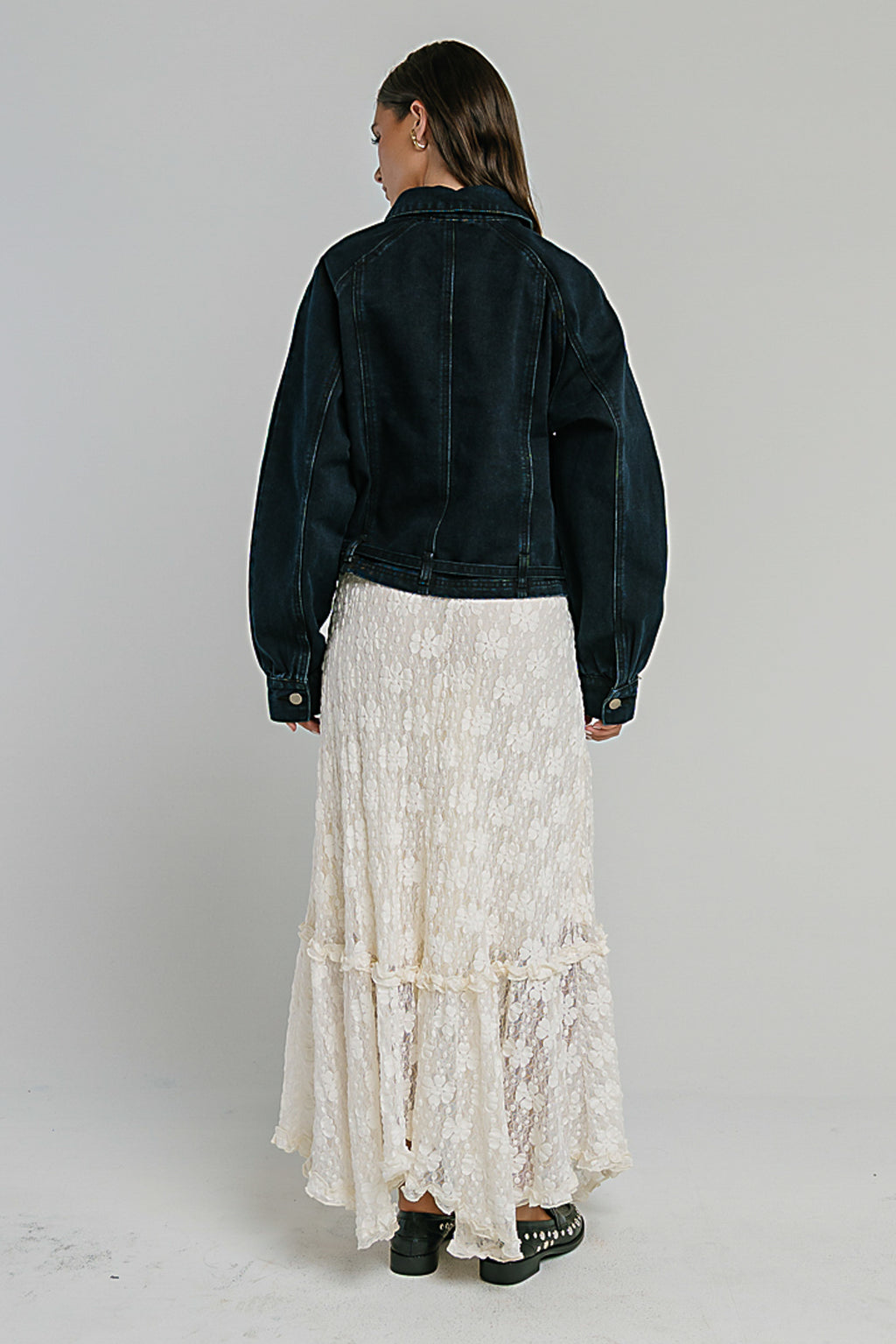 Gemma Collared Denim Jacket