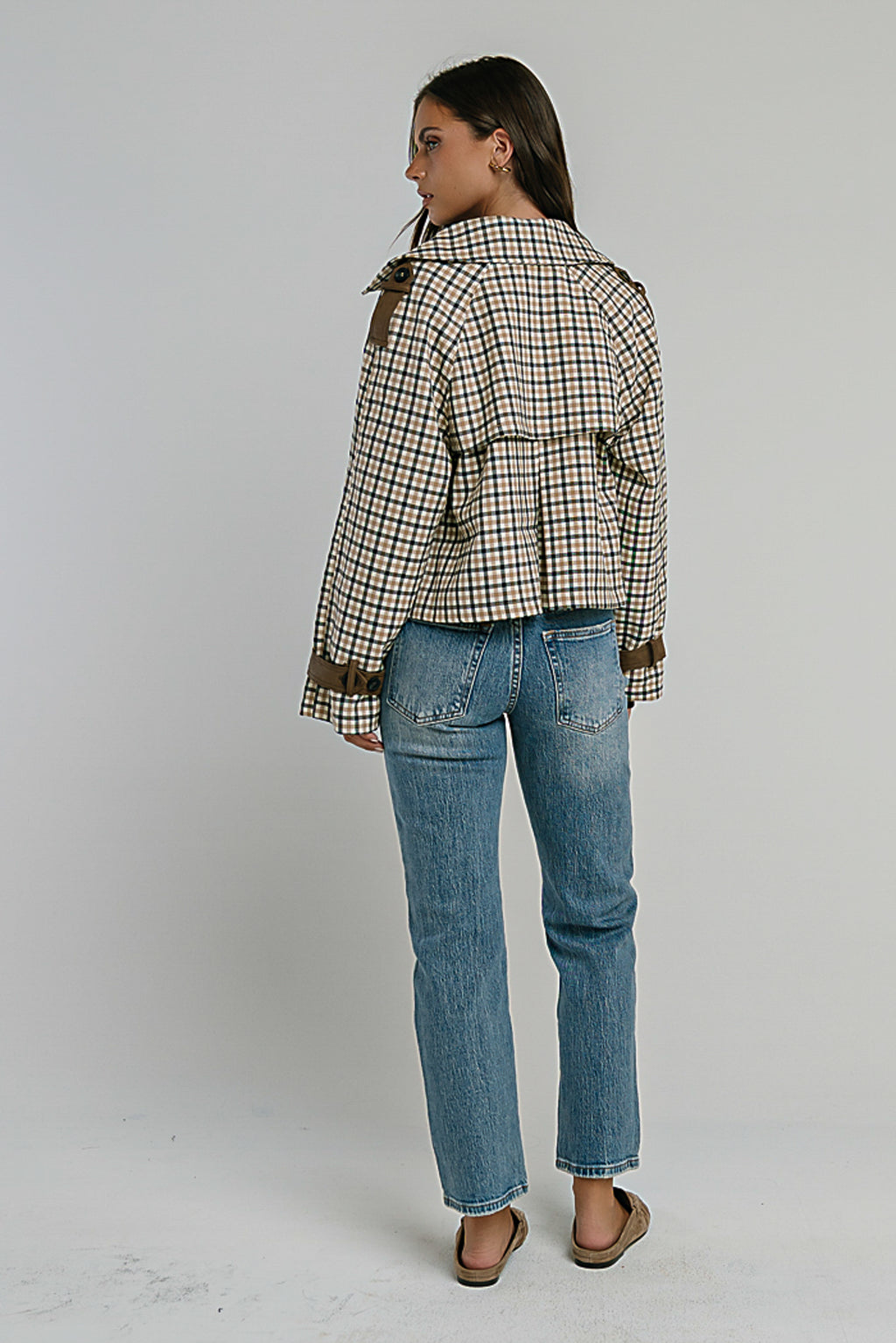Reya Straight Leg Jeans in Medium Wash