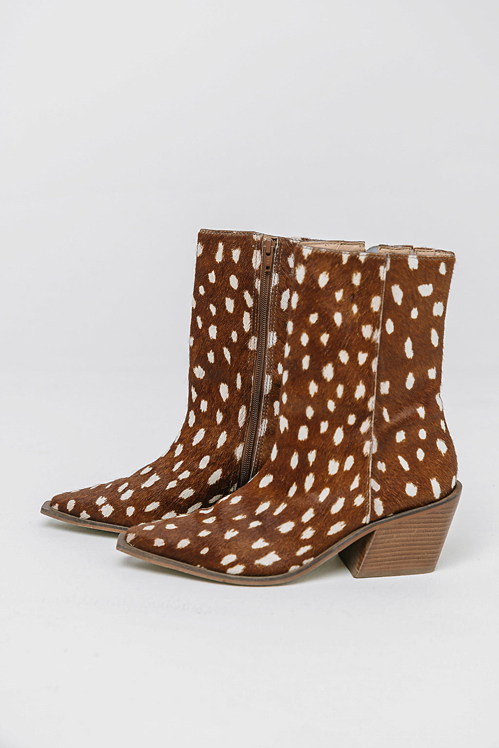 Cleo Ankle Bootie in Bambi