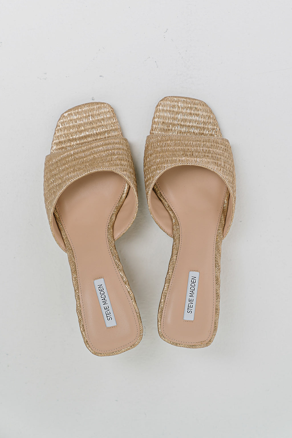 Steve Madden Seleste Slip On Wedge in Gold