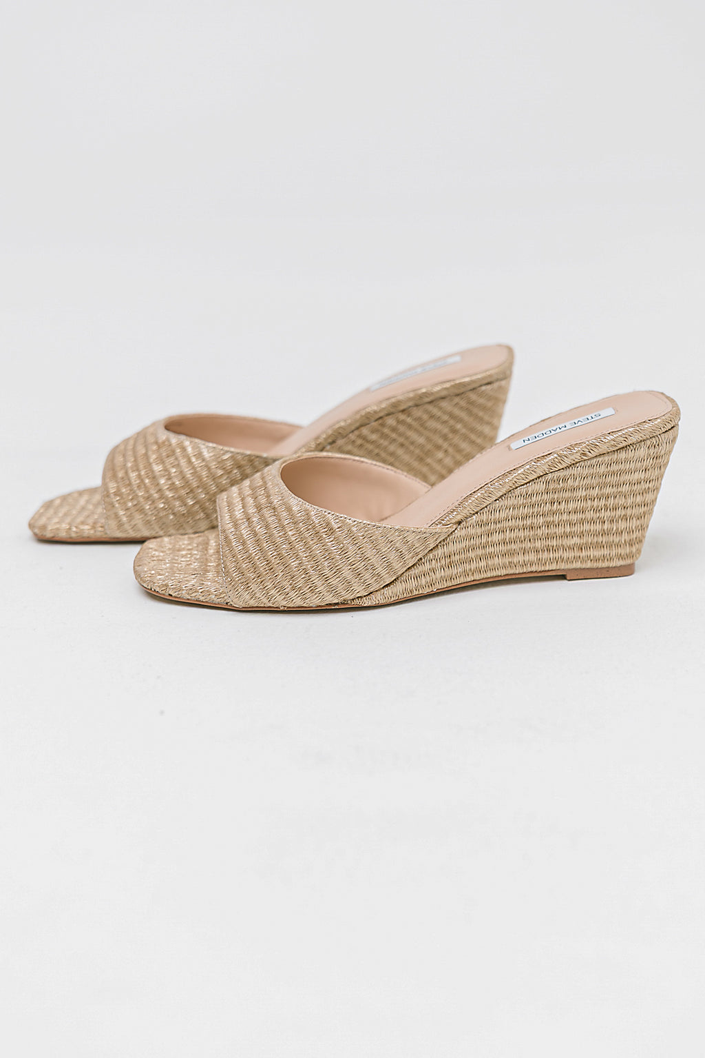 Steve Madden Seleste Slip On Wedge in Gold