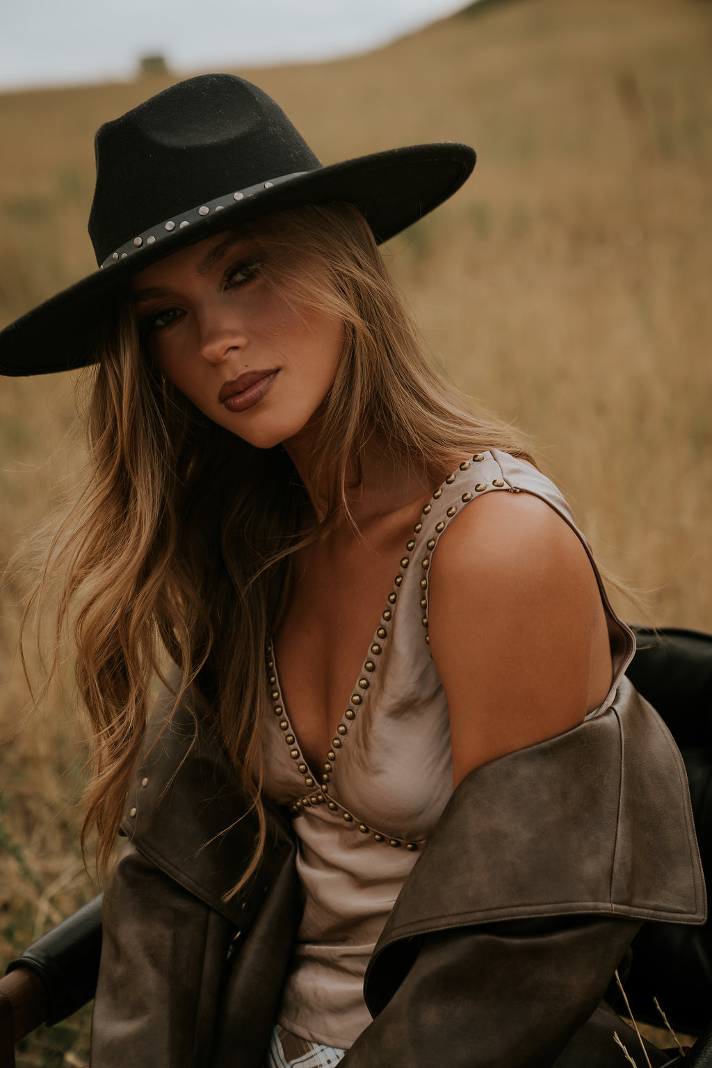 Anna Studded Tank