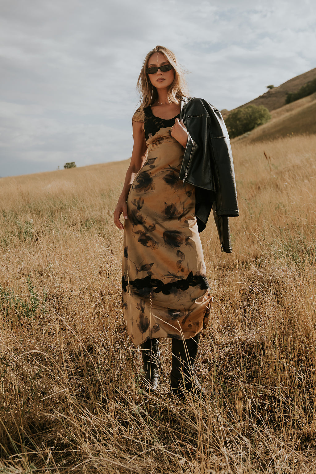 Marianna Maxi Dress in Chartreuse