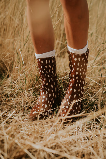 Cleo Ankle Bootie in Bambi