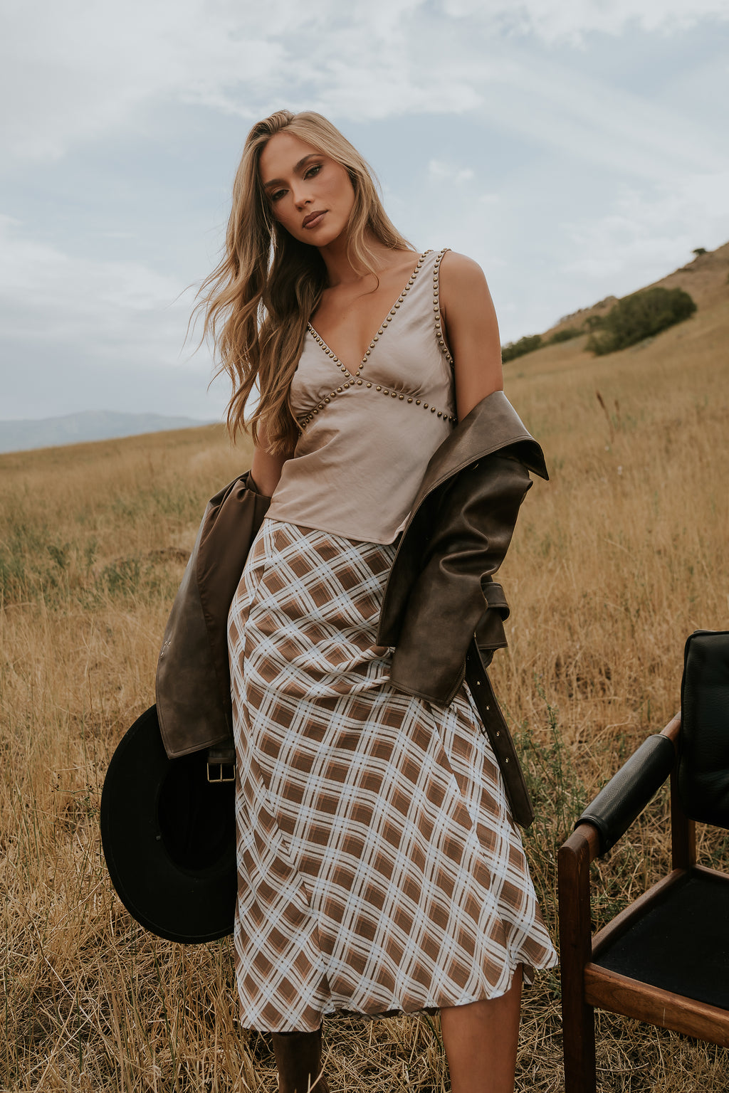 Anna Studded Tank
