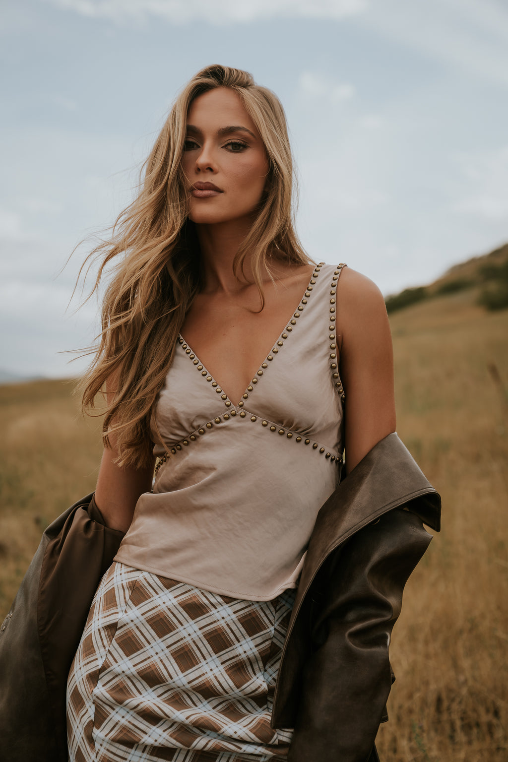 Anna Studded Tank