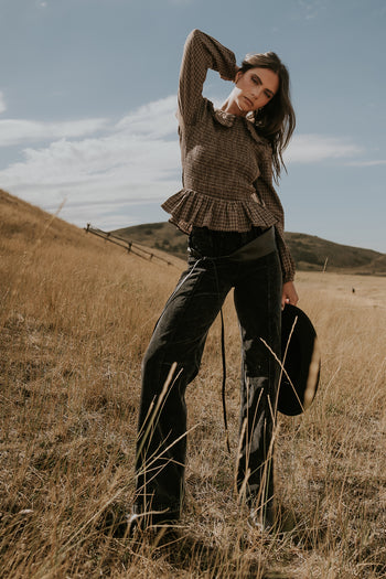 Margaret Corduroy Wide Leg Jeans