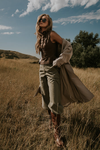 Kaia Mock Neck Tank