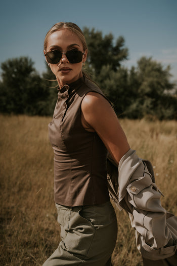 Kaia Mock Neck Tank