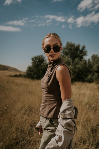 Kaia Mock Neck Tank