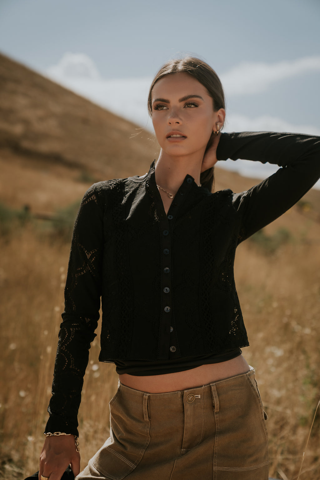 Leta Lace Top