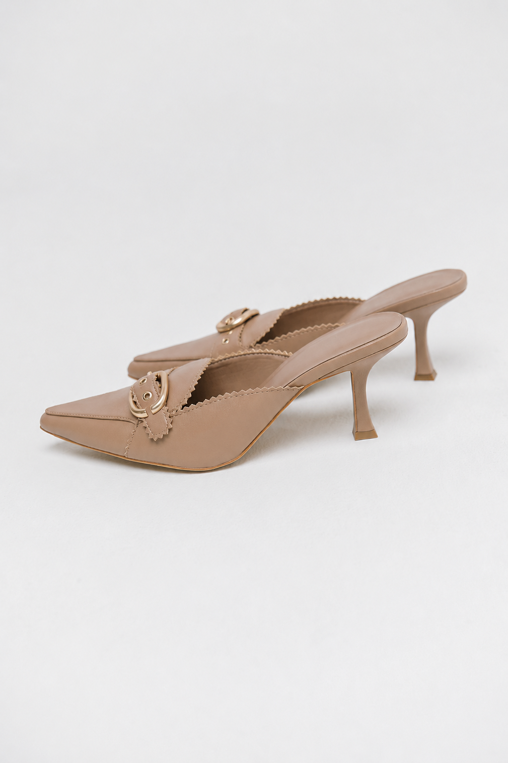 Natasha Slip On Pump in Tan