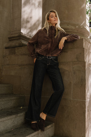 June Low Rise Wide Leg Jeans