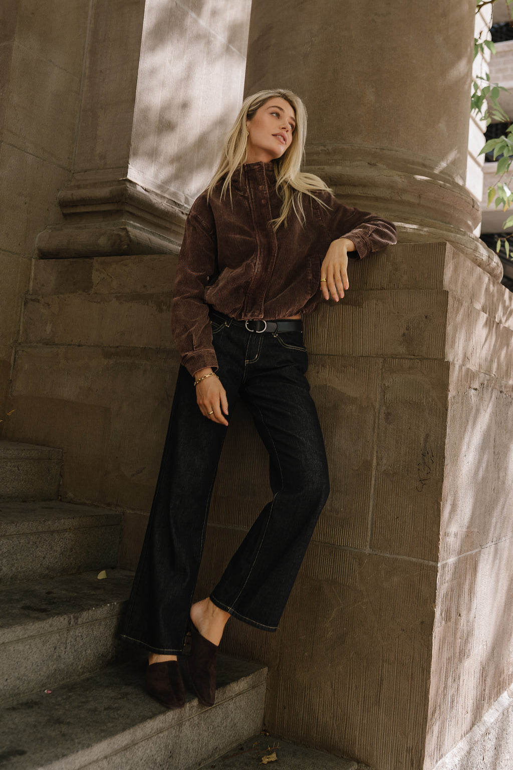 June Low Rise Wide Leg Jeans