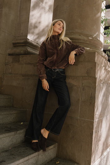 June Low Rise Wide Leg Jeans