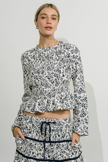 Blakely Floral Blouse - FINAL SALE