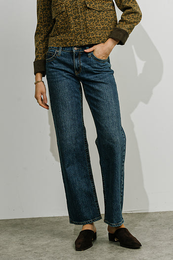 Francis Mid Rise Straight Leg Jeans