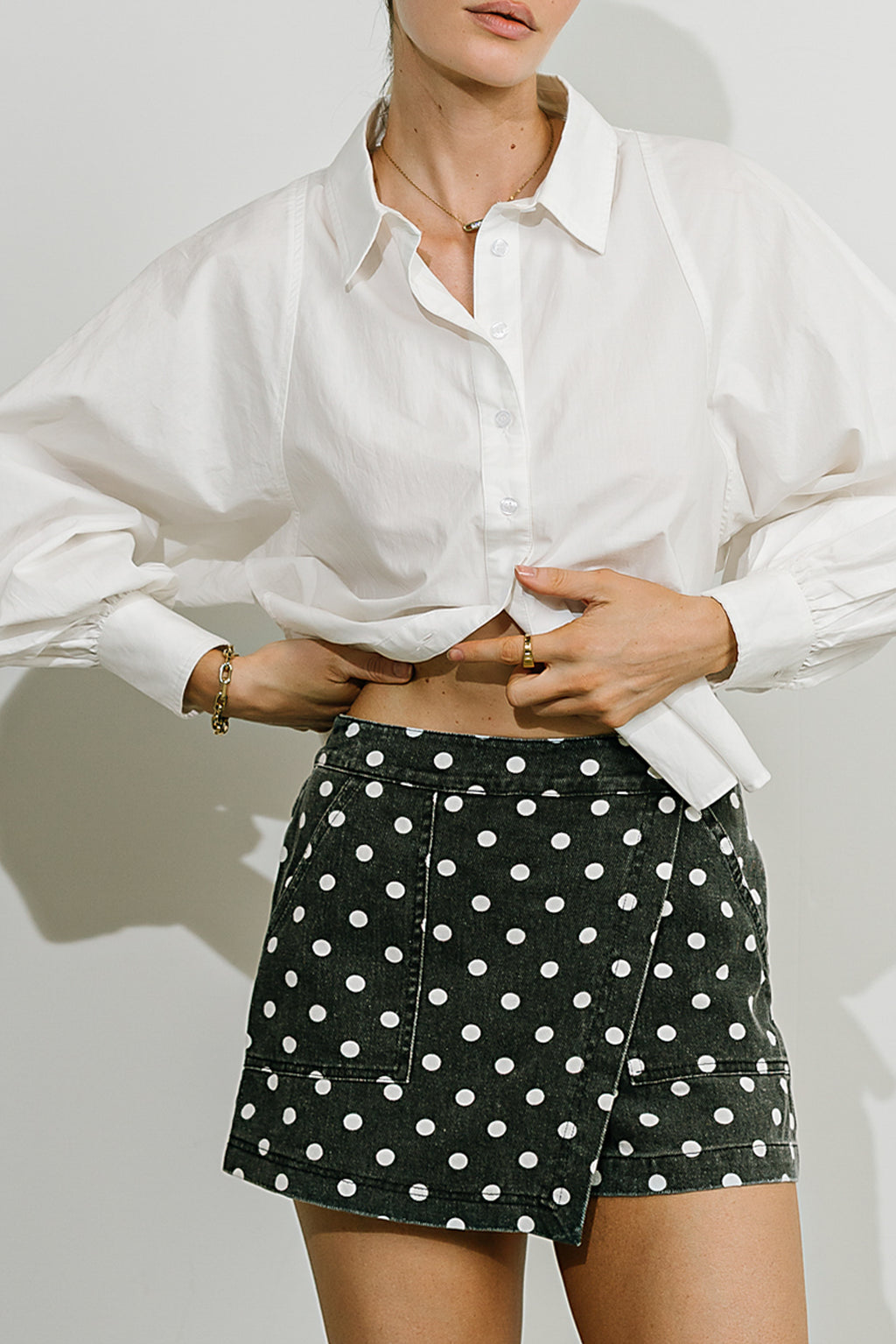 Amaya Polka Dot Skort - FINAL SALE