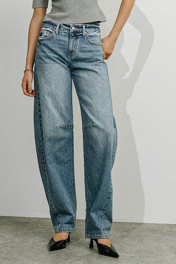 Remy Mid Rise Horseshoe Jeans