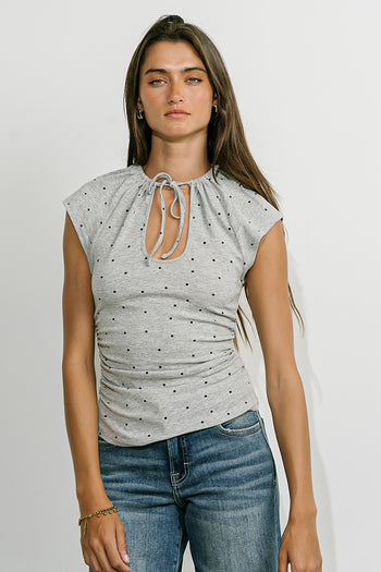 Marvin Polka Dot Top