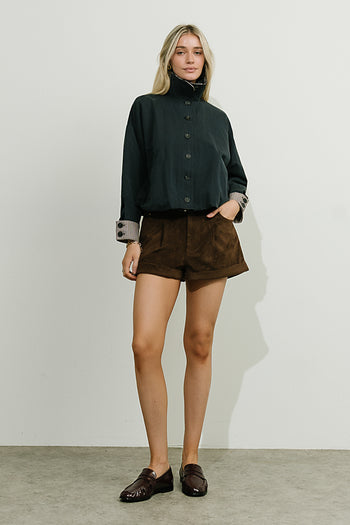 PREORDER - Colette Oversized Trench Jacket in Navy
