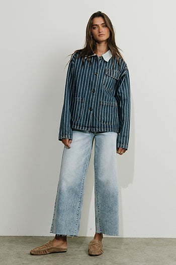 Mina Striped Button Up
