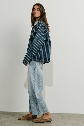 Mina Striped Button Up