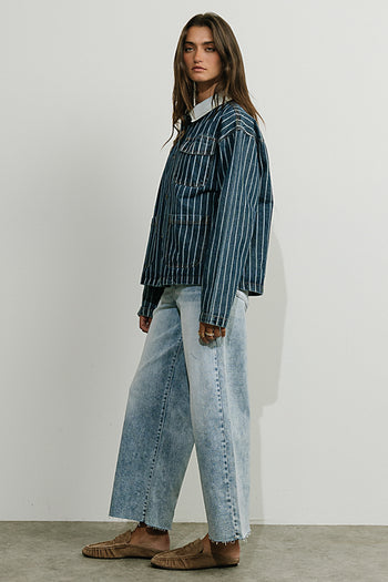 Colette Wide Leg Jeans in Light Wash