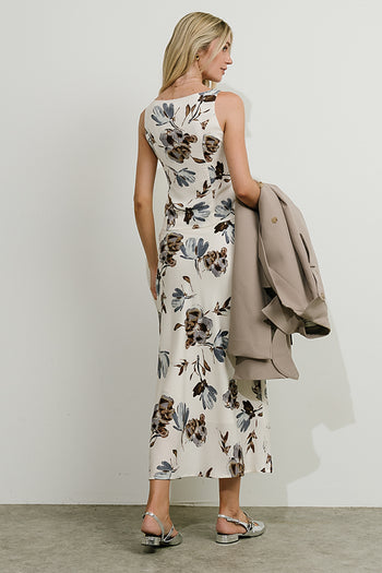 Eden Floral Top in Cream