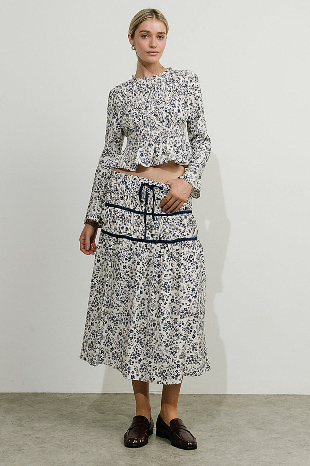 Blakely Floral Maxi Skirt