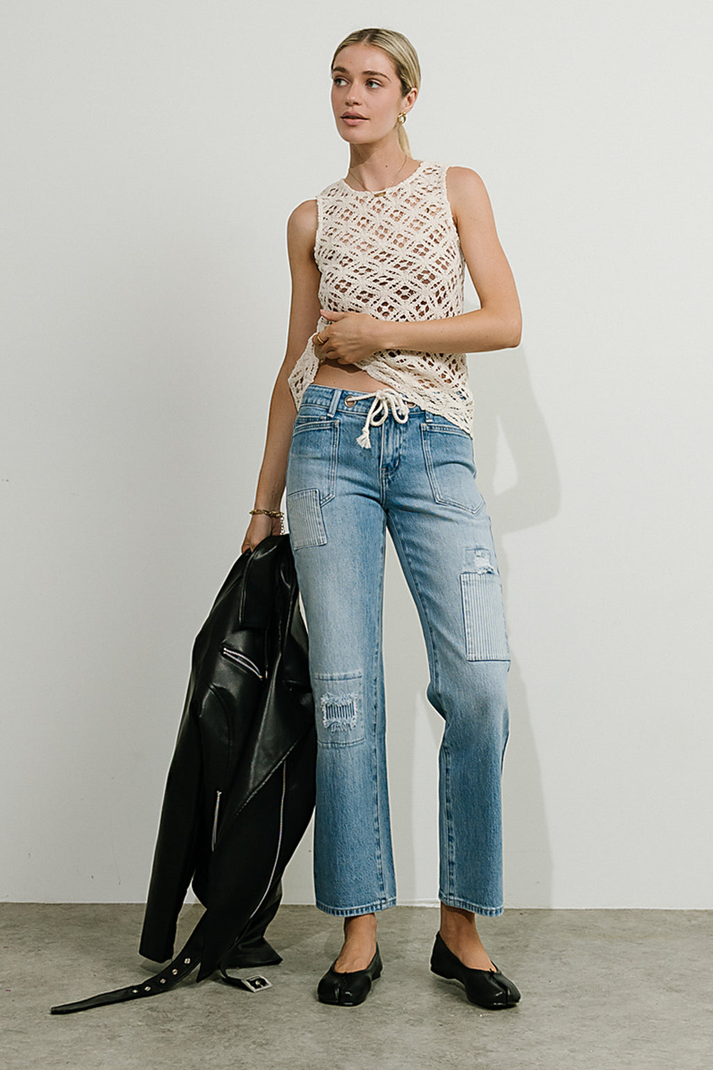Marty Patchwork Jeans - FINAL SALE