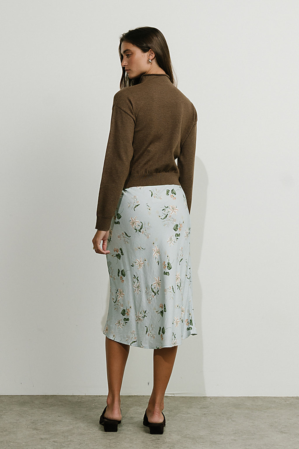 Erin Floral Midi Skirt