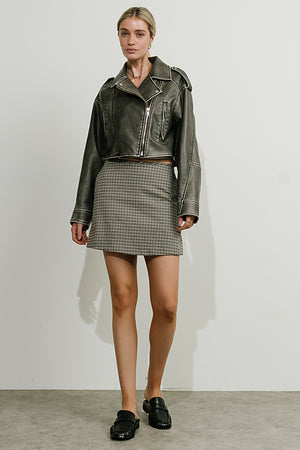 Benji Plaid Skort