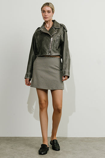 Benji Plaid Skort