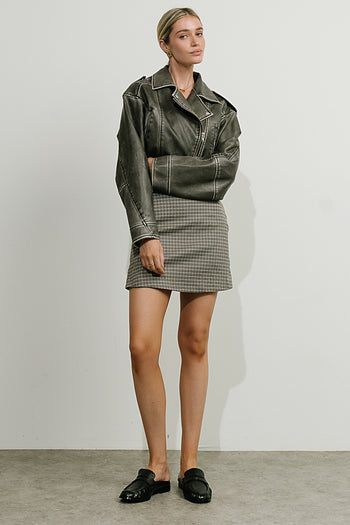 Benji Plaid Skort