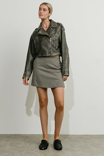Benji Plaid Skort