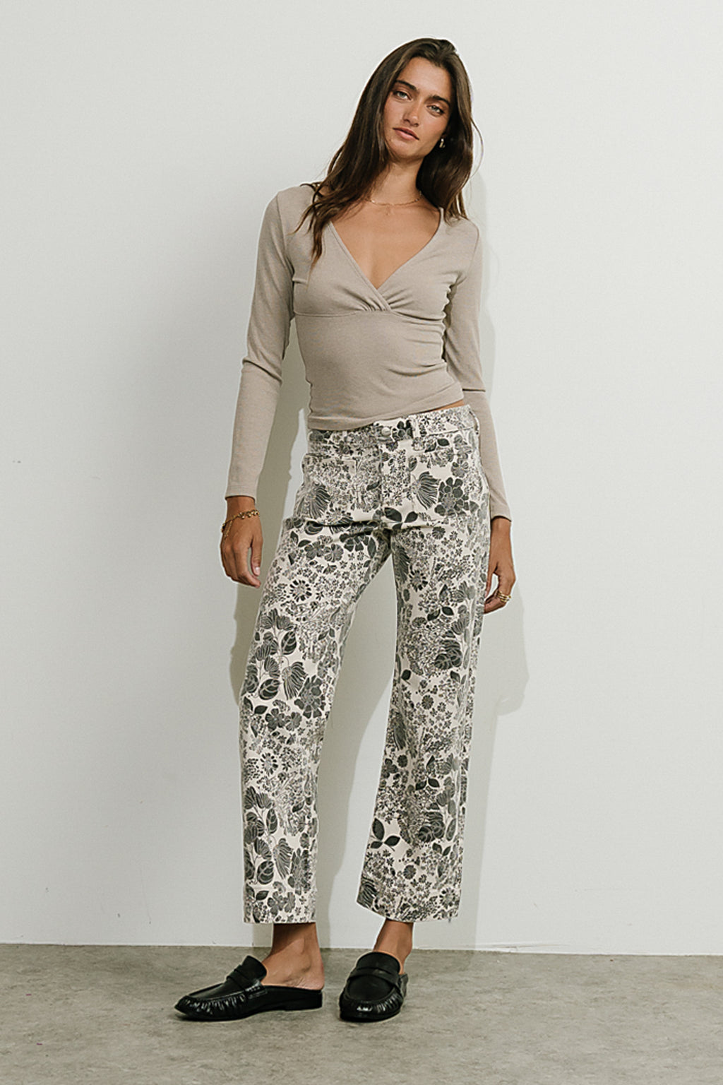 Ronda Slim Wide Leg Jeans