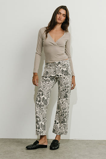 Ronda Slim Wide Leg Jeans