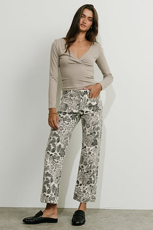 Ronda Slim Wide Leg Jeans