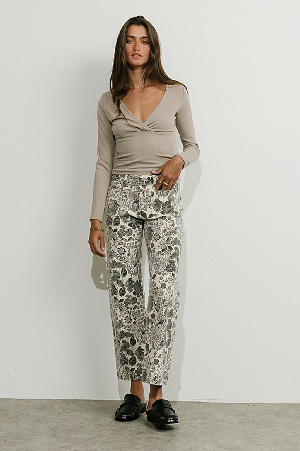 Ronda Slim Wide Leg Jeans