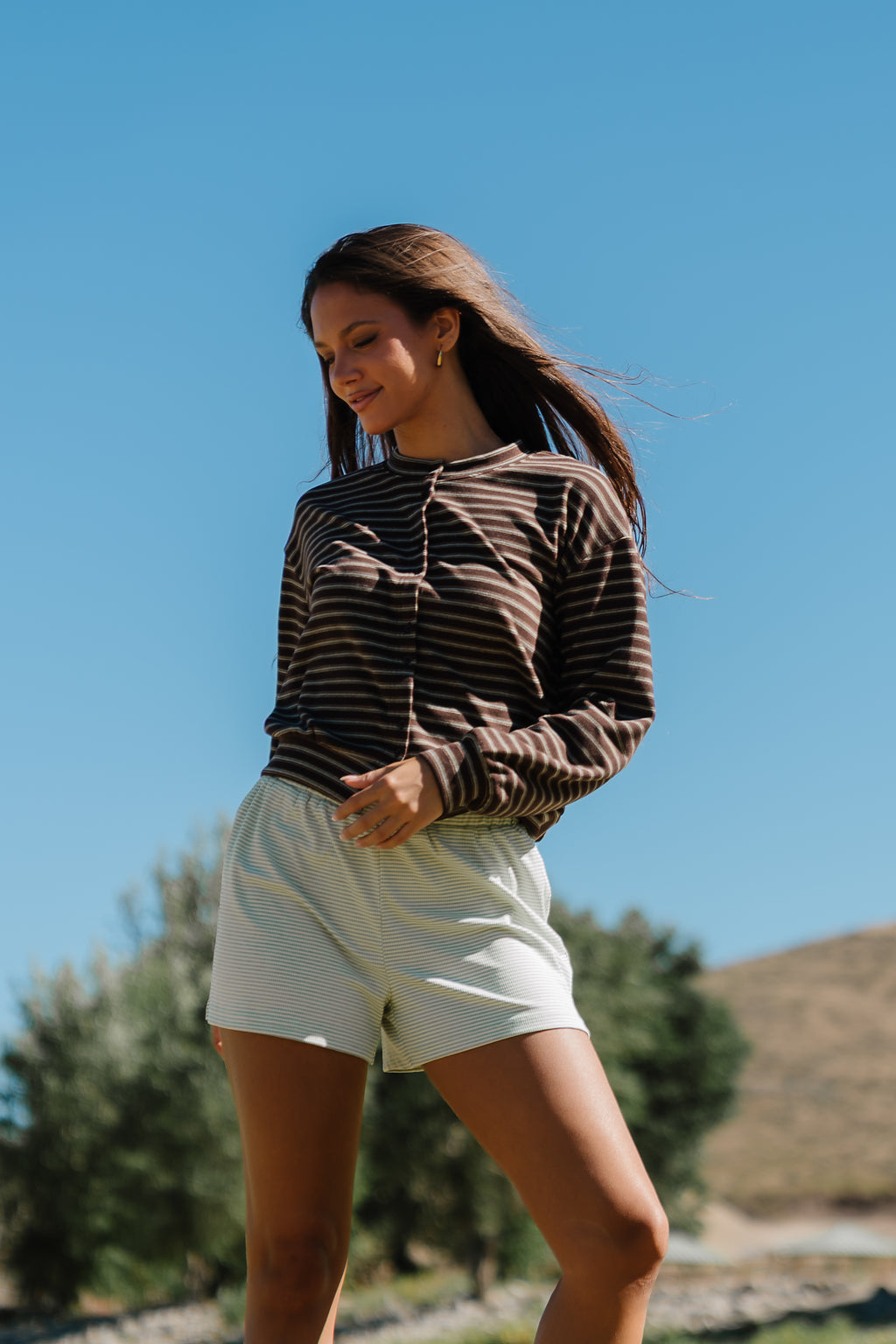 Julia Striped Cardigan