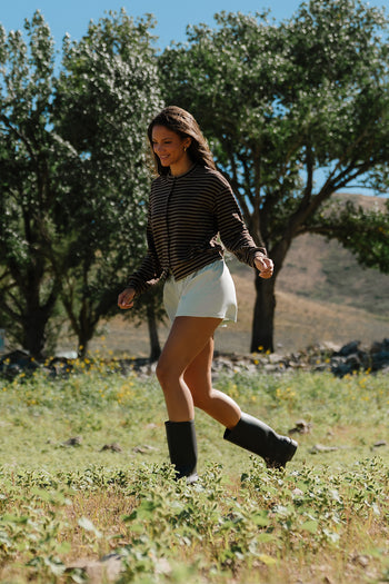 Julia Striped Cardigan